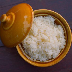 Steamed white rice Anat Elstein